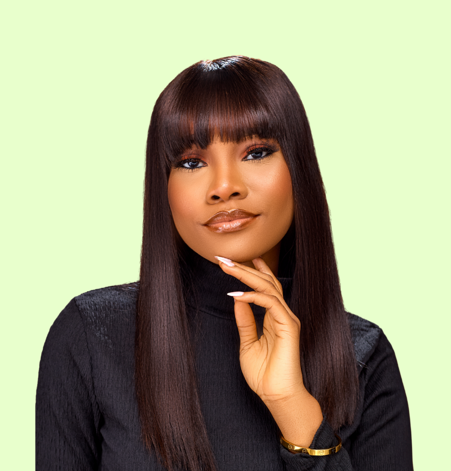 FRINGE BONE STRAIGHT WIG